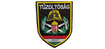 Tűzoltósági karjelzés felvarró