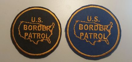 U.S. Border Patrol felvarró