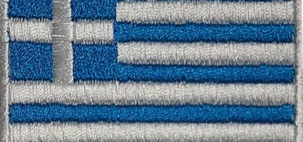 Görög Zászló felvarró