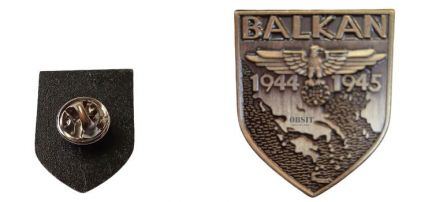 Balkán Pajzs (Balkan Shield) kitűző