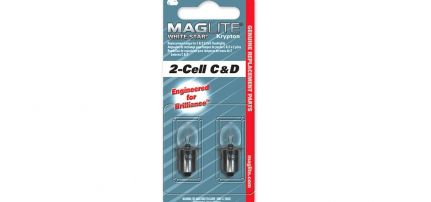 MAG-LITE 2 CELL C&D Izzó