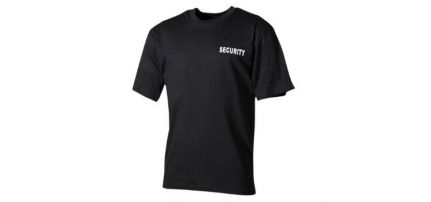 Security Póló Elől-hátul felírattal