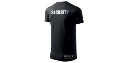 Security Póló Elől-hátul felírattal