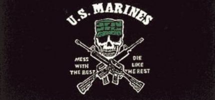 US MC Marines Zászló 90*150cm