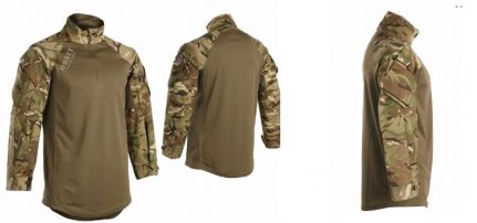 Brit. Combat Shirt Oliv UBAC MTP